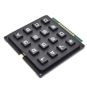 4x4 Matrix 16-Key Rigid Plastic Matrix Keyboard Keypad Module