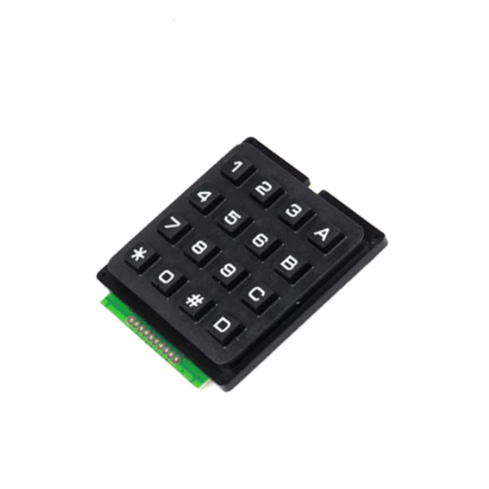 4x4 Matrix 16-Key Rigid Plastic Matrix Keyboard Keypad Module - Image 2