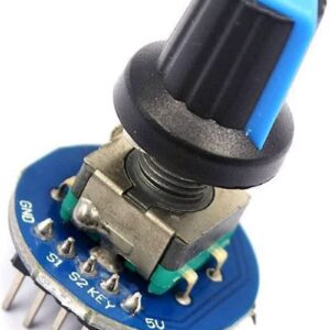 Digital Rotary Encoder Module Round PCB Blue Color