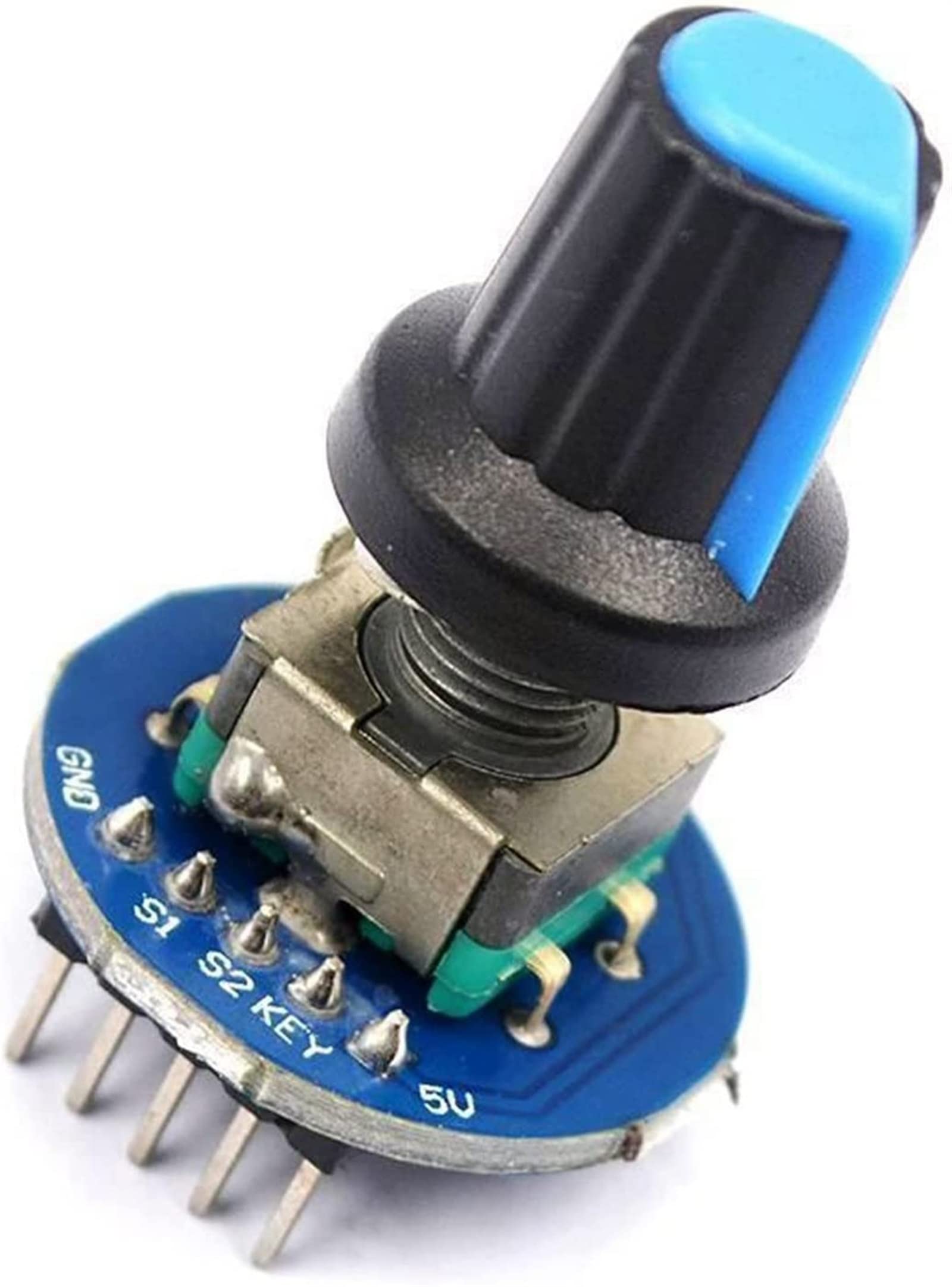 Digital Rotary Encoder Module Round PCB Blue Color